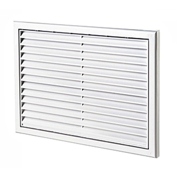 Фото Решетка вентиляционная пвх 221*299мм (фланец д=100/150мм) бел,сетка с рег.потока, mb 170 вдрс, вентс