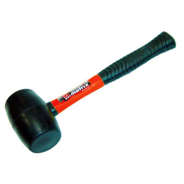 Киянка резиновая 225г с фиберглассовой ручкой matrix 11175
