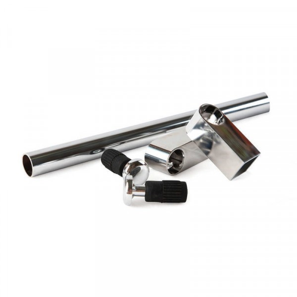 Фото Комплект рейлинга 100см d=16 модерн 2 заглушки, 2 держателя