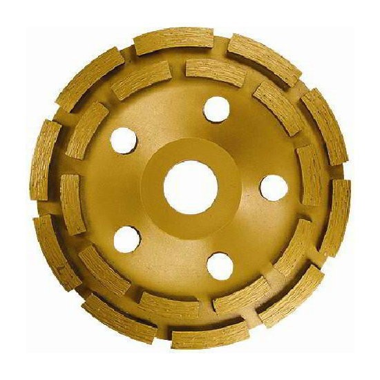 Фото Чашка алмазная 125мм зачистная двухрядная matrix 72990