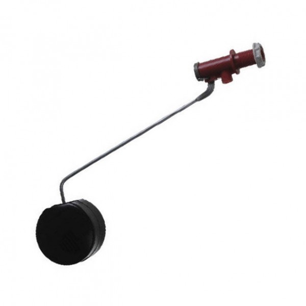 Фото Клапан для бачка (латун.) с оцинк. тягой и поплавком ,mp-у /шк/