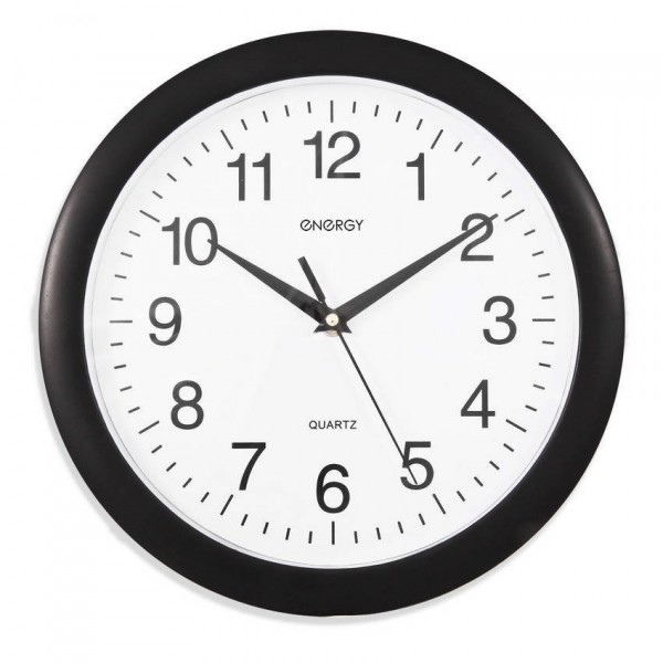 Фото Часы настенные кварцевые energy модель ес-02 круглые
