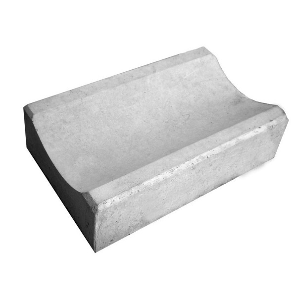 Фото Желоб водосточный цвет серый, 5 х 50 х 16 см