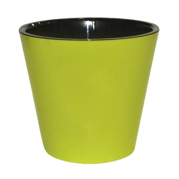 Фото Горшок для цветов  d23см 5л салатовый