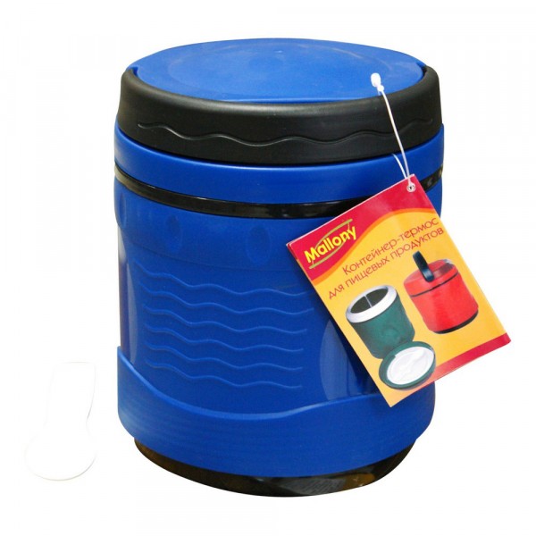 Фото Термос 1,0л mallony нжс контейнер для пищевых продуктов fs2610