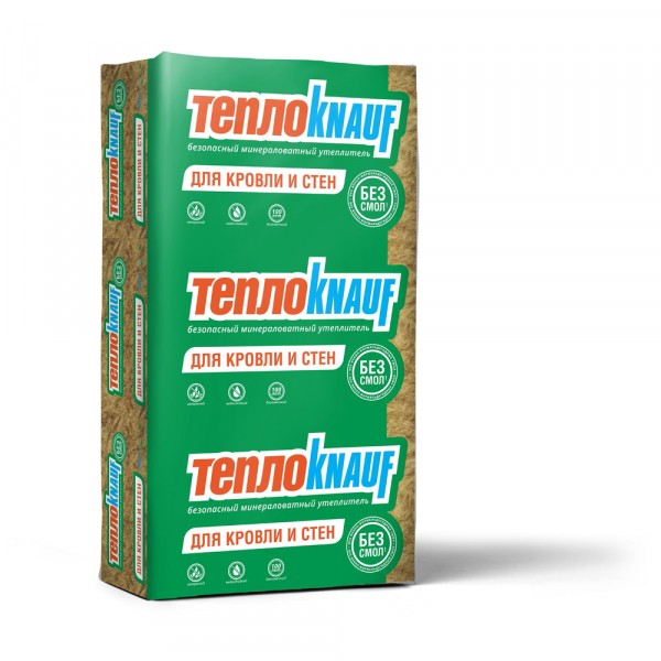 

теплоизоляция теплоknauf для коттеджа+ ts037, 1230 х 610 х 100 мм (6 м2; 0,6 м3; 8 шт)