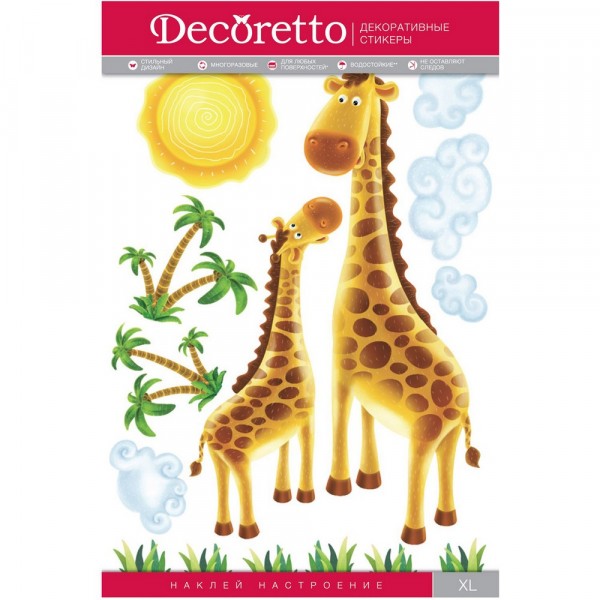 Фото Декоретто два жирафа b 2039