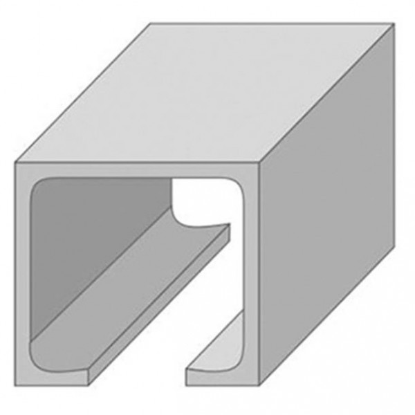 Направляющая нижняя для раздвижных дверей n4-1м
