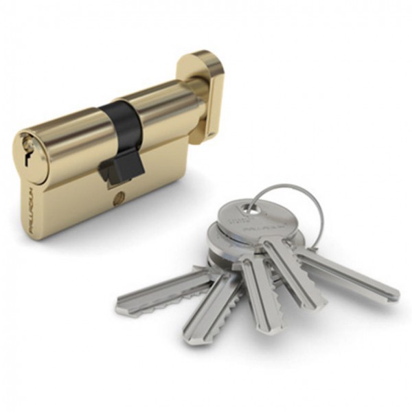 Фото Механизм цилиндровый фз  e al 70 ключ/вертушка pb(латунь)