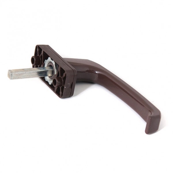 Ручка коричневая металлическая с винтами wh ps br