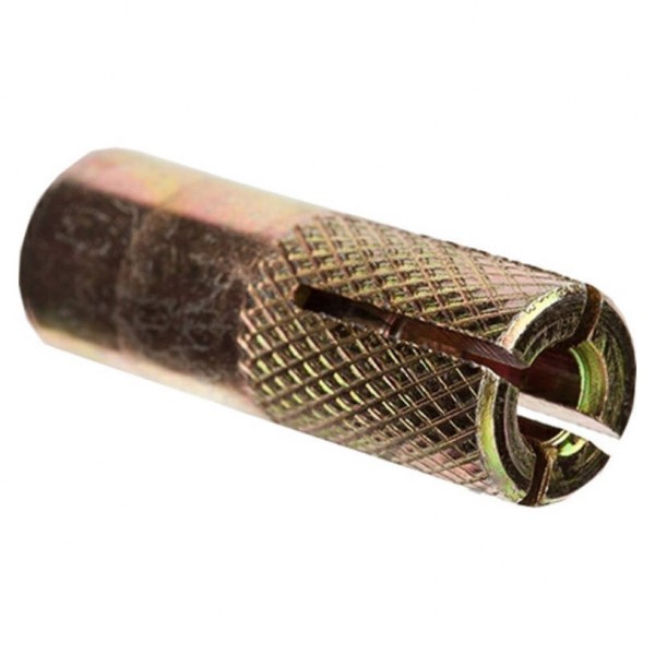 Фото Анкер забиваемый латунный м8 (4 шт)