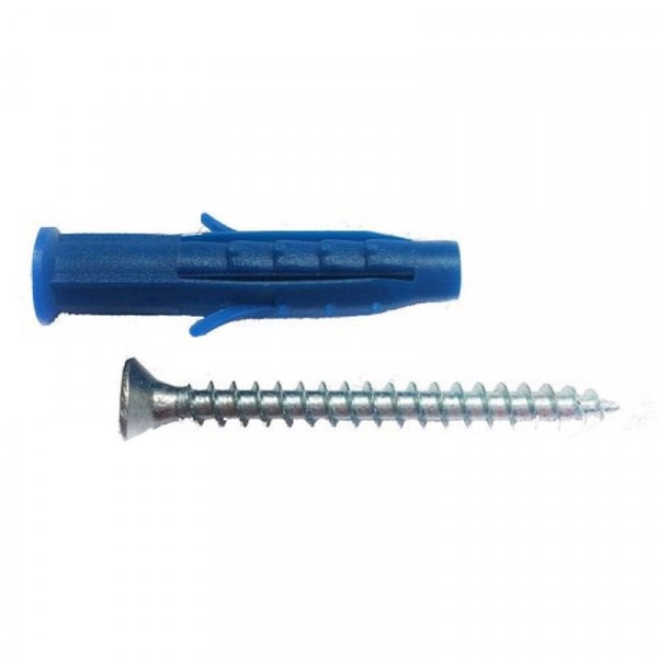 Саморез шуц 5,0х60 пот. гол. + дюбель 8х40(20 шт)