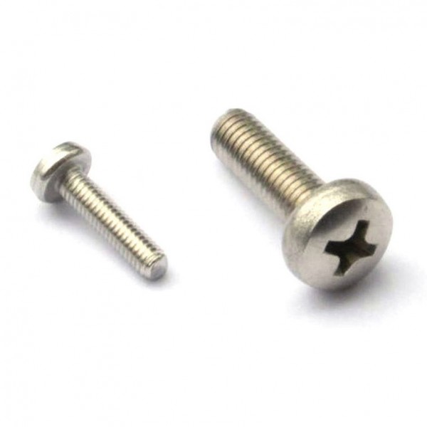 Фото Винт din7985 с полукруглой головкой оцинк. м5х40 (10 шт)