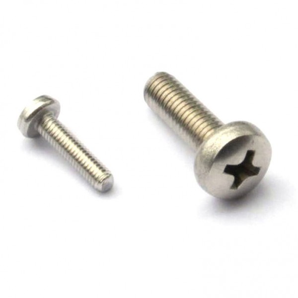 Фото Винт din7985 с полукруглой головкой оцинк. м5х50 (8 шт)