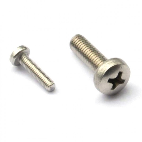 Фото Винт din7985 с полукруглой головкой оцинк. м5х60 (6 шт)