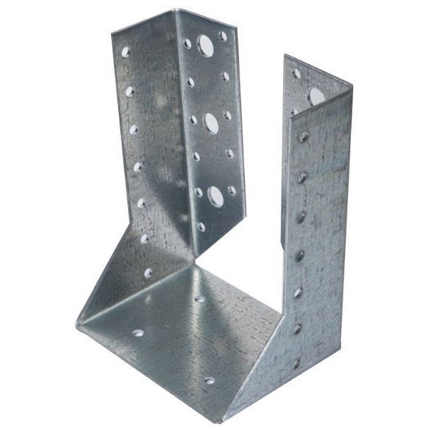 Фото Опора бруса закрытая оцинк. 140х76х100х2,0 мм