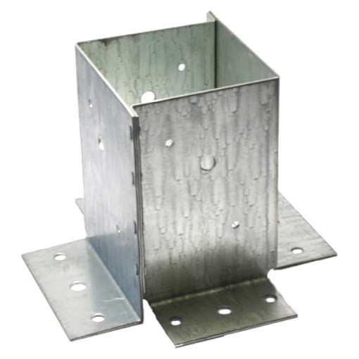 Опора столба оцинк. 70х70х150х2,0 мм