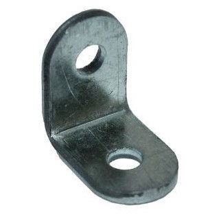 Уголок мебельный оцинк. 19х19х12х2,0 мм с шурупом (4 шт)