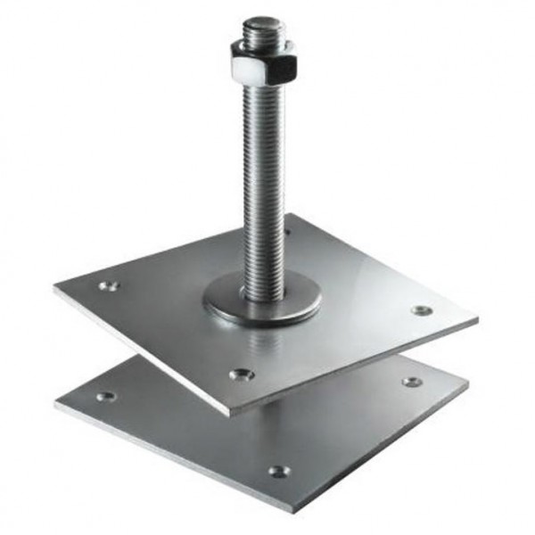 Фото Лифт регулировочный 50*50*5,0 мм со шпилькой м16 н=150 мм