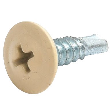 Фото Саморез шсмм св. 4,2х16 бел. kp ral 9003 (20 шт)