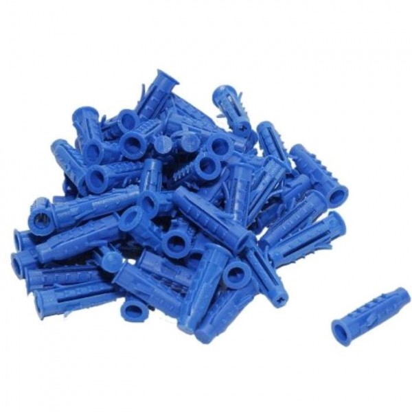 Фото Дюбель распорный чапай 8х50 шипы+усы (полипропилен) (30 шт)