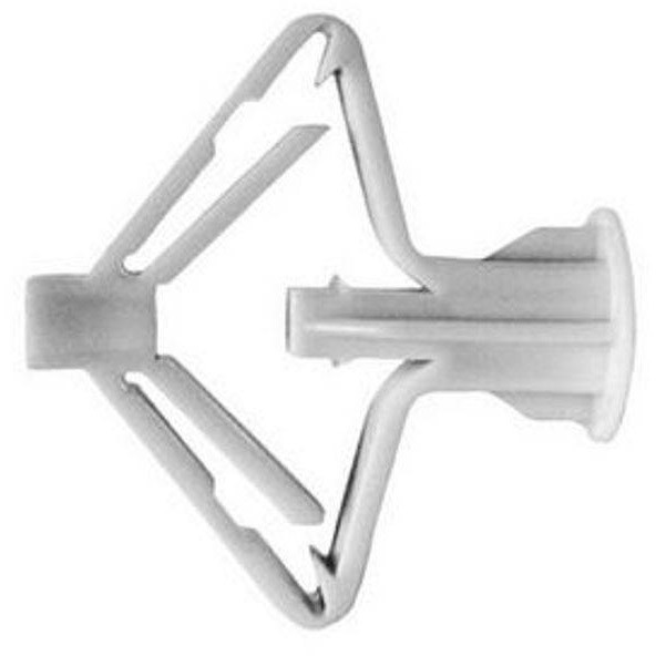 Фото Дюбель (анкер) бабочка полипропилен 8х28 (4 шт)