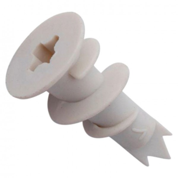 Анкер (дюбель) driva nylon с шурупом (4 шт)