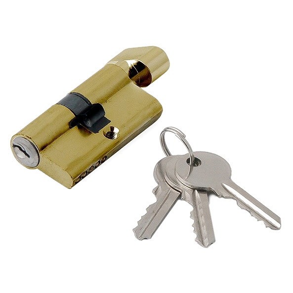 Фото Механизм цилиндровый фз  e al 60 ключ/вертушка pb(латунь)