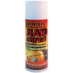 

лак-спрей hobby безореольный 20% блеск, 200мл