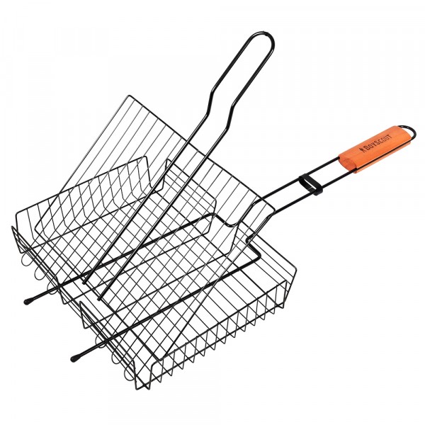 Фото Решетка-гриль универсальная с антипр. покрытием 300*240*40 boyscout 61303