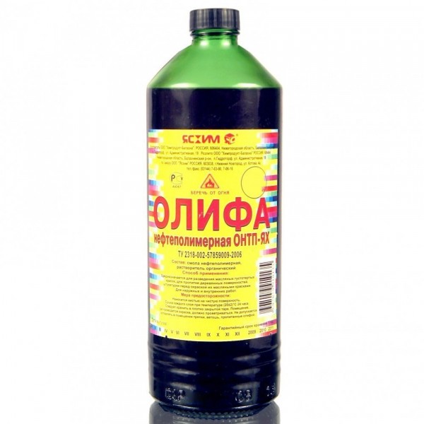 Фото Олифа 1,0л /н.новгород/