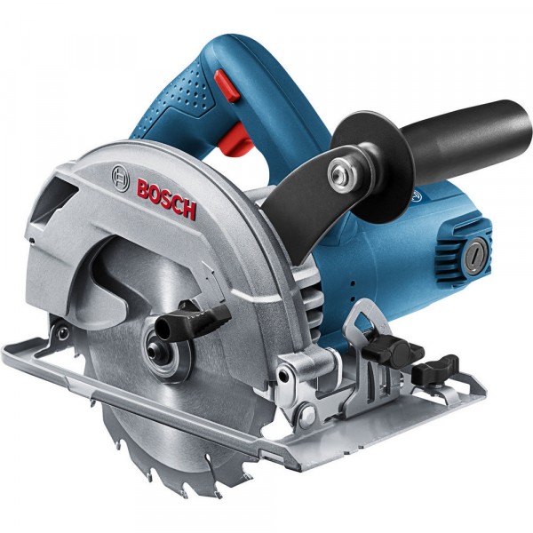 пила циркулярная bosch gks 600 1200вт, 0-5200об\м, диск-ф165х20мм,рез-55мм,3.6кг 06016a9020 от АКСОН