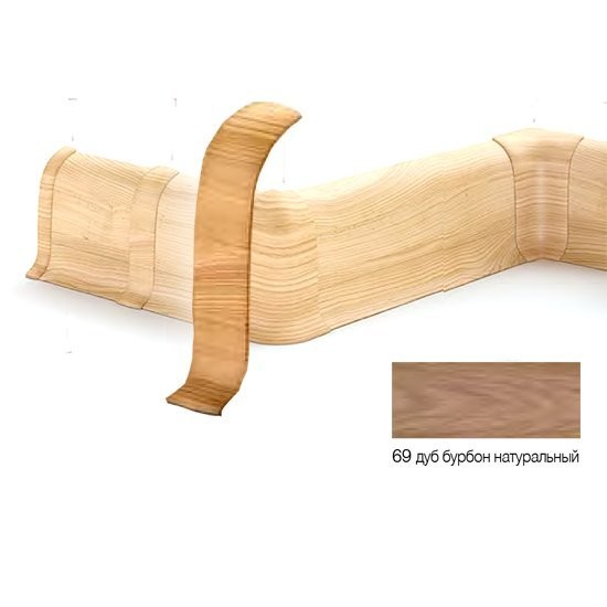 Фото Соединитель 56 дуб бурбон натур (4шт) блистер ngtf69