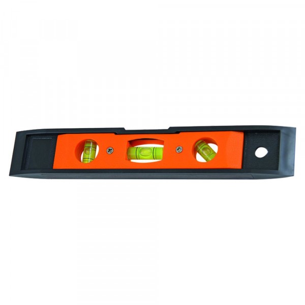 Фото Уровень 225мм пласт., магнитный 3 глазка  torpedo 2503000