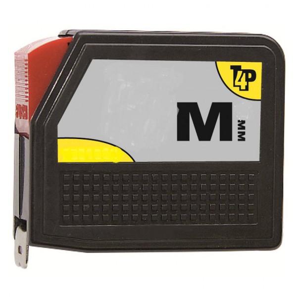 Фото Рулетка 2м 12,5мм пластиковый корпус t4p 2501002