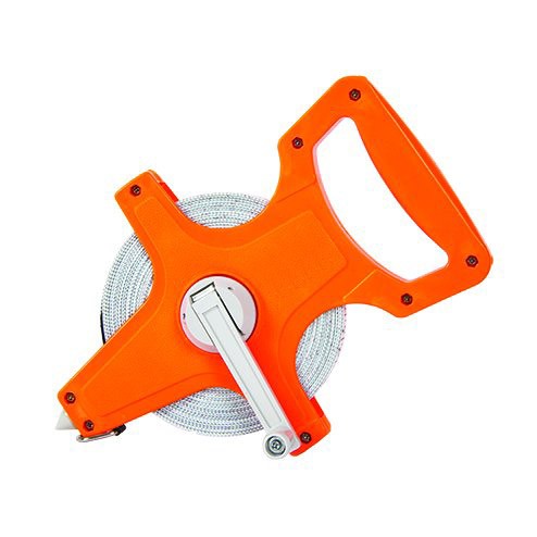 Фото Лента мерная геодезийная 30м с открытым корпусом korvus 2502131