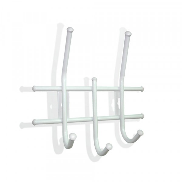 Фото Вешалка sheffilton стандарт 2/3 белый/серый