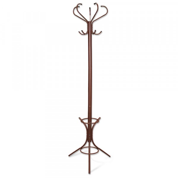 Фото Вешалка sheffilton sht-642 коричневый муар/черный