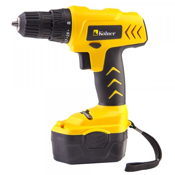 дрель аккумуляторная kolner kcd 12м ni-cd12в1x1ач 10мм 0-550обмин 14нм 14кг 242400₽