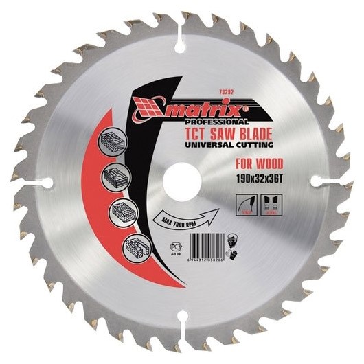 Фото Диск пильный по дереву 190*24зуб*20/16мм professional  matrix 73213