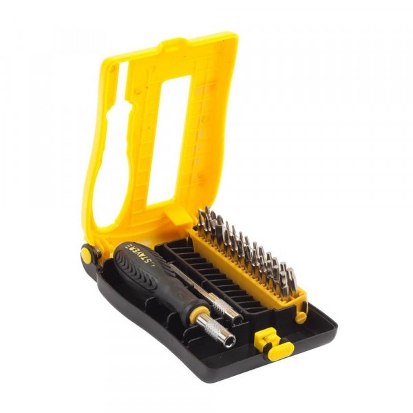 Фото Отвертка в наборе с битами 28 предм. для точных работ cr-v stayer 25614-h28