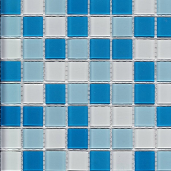 Фото Мозаика стеклянная sky (2,5*2,5) 30*30