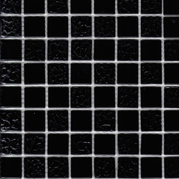 Фото Мозаика стеклянная black rose(2,5*2,5) 30*30