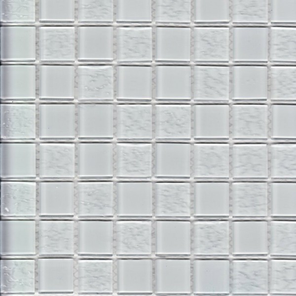 Фото Мозаика стеклянная white rose (2,5*2,5) 30*30