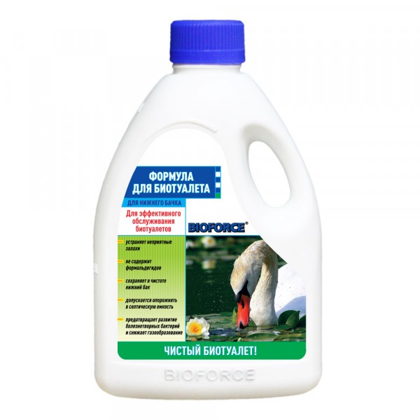 Фото Биожидкость bioforce для нижнего бачка биотуалета bch-045 l 1,0л