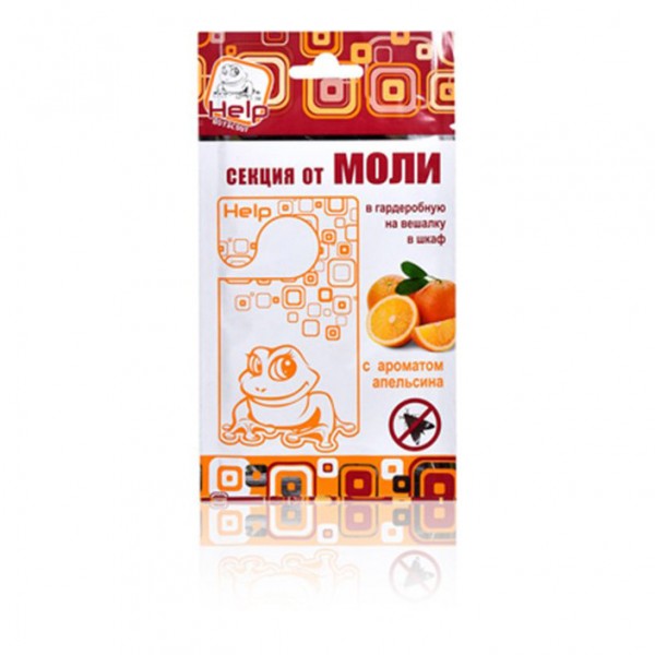 Фото Секция от моли help с ароматом апельсина