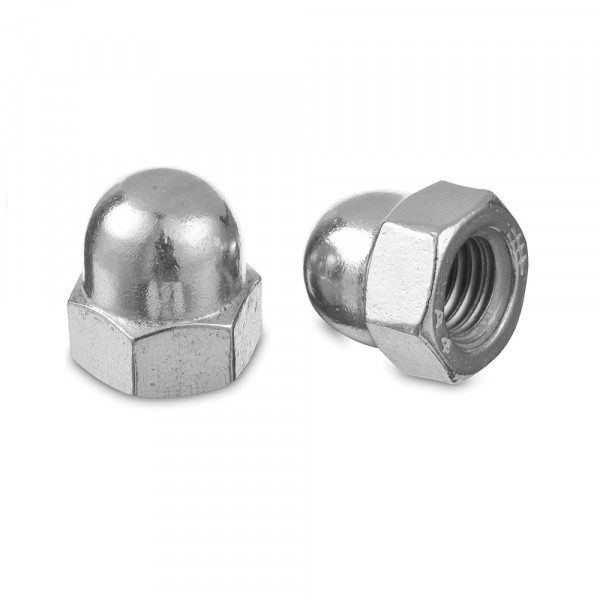 Фото Гайка din1587 колпачковая оцинк. м5 (10 шт)