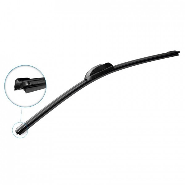 Фото Щетка стеклоочистителя универсальная, бескаркасная 53см 21 zebra schet171