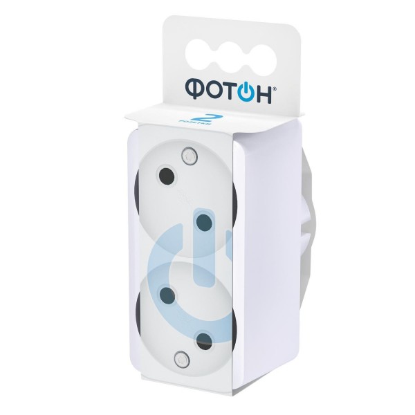 Фото Разветвитель электрический (двойник) фотон ам 6-2, 6а