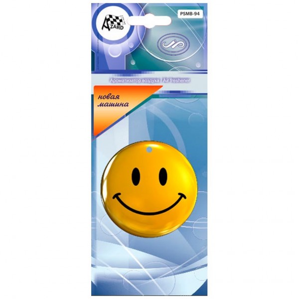 ароматизатор на подвеске смайл новая машина psmb-94
